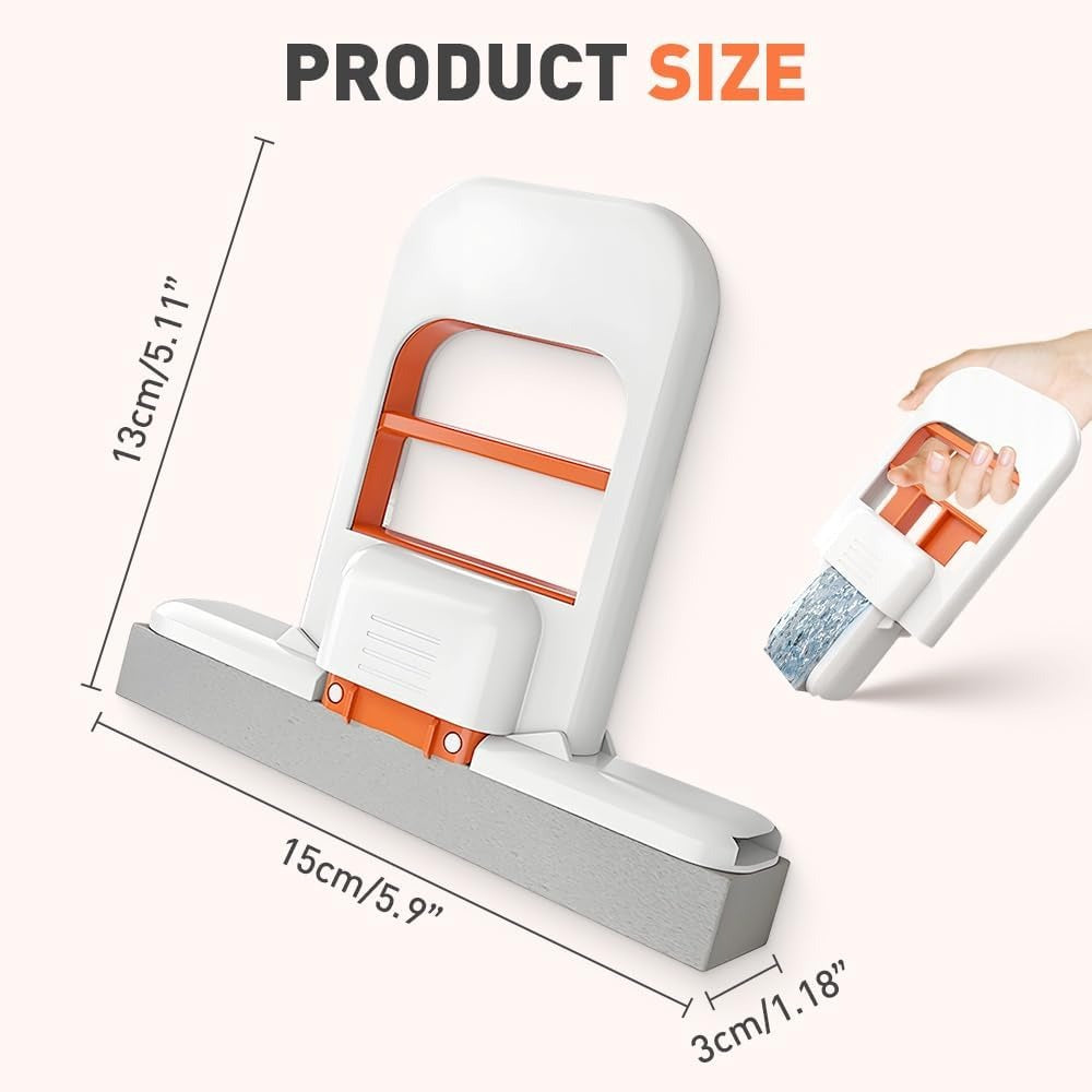 Portable Mini Mop | Self Squeeze Cleaning Mop for Home