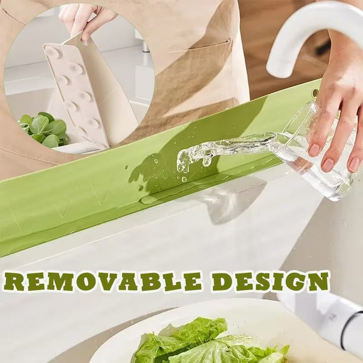 Silicone Sink Splash Guard | Waterproof Faucet Splash Guard